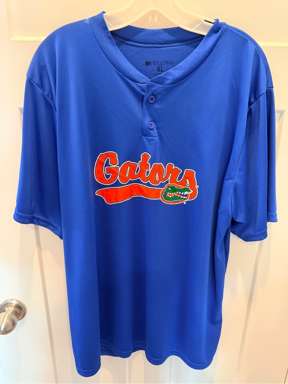 Florida Gators Holloway XL Blue Performance Jersey Shirt NCAA UF Athletic Tee